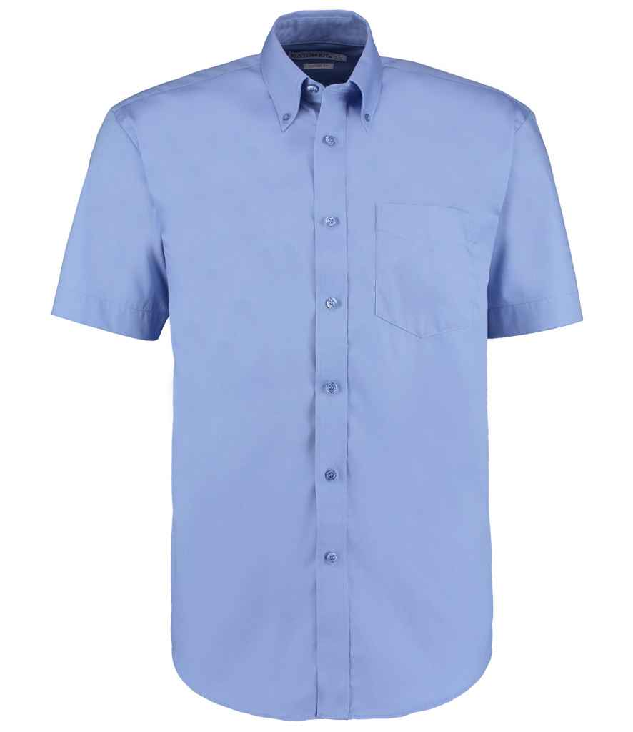 Kustom Kit Premium Short Sleeve Classic Fit Oxford Shirt - Image 6