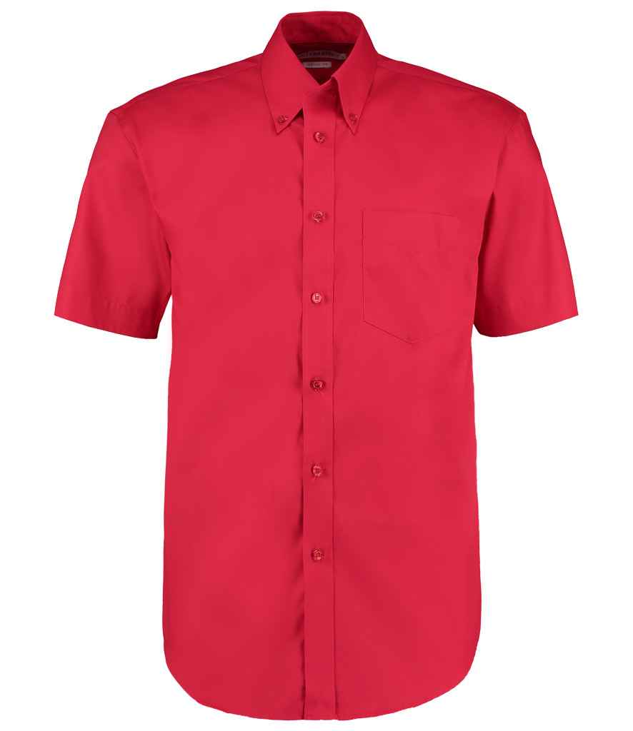 Kustom Kit Premium Short Sleeve Classic Fit Oxford Shirt - Image 13