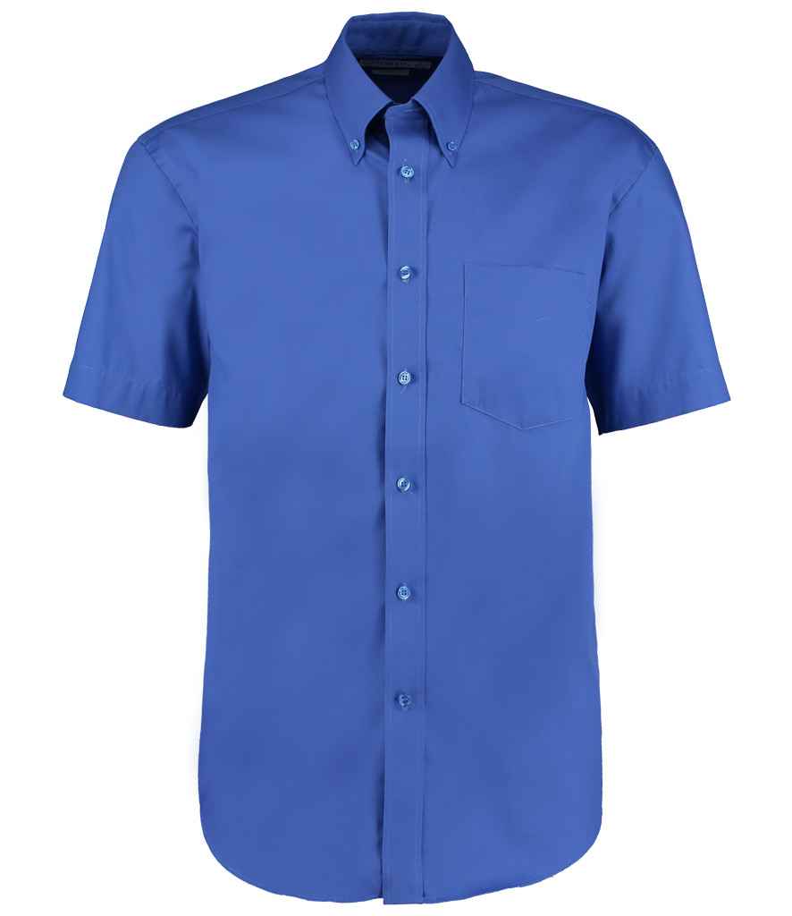 Kustom Kit Premium Short Sleeve Classic Fit Oxford Shirt - Image 9