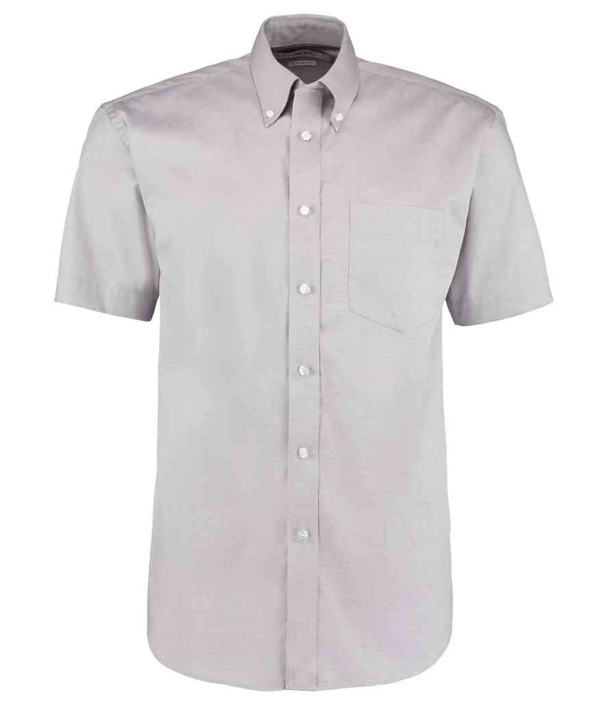 Kustom Kit Premium Short Sleeve Classic Fit Oxford Shirt - Image 11
