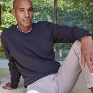 Kustom Kit Regular Fit Piqué Sweatshirt