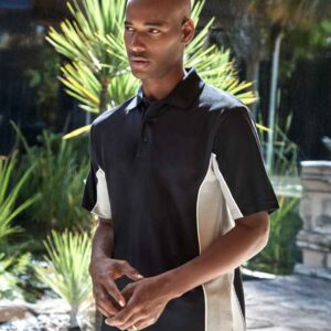 Kustom Kit Track Poly/Cotton Piqué Polo Shirt