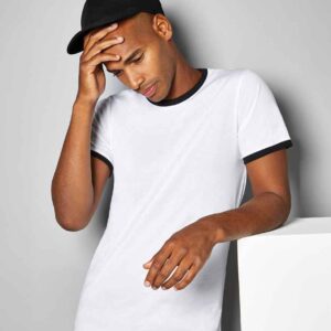 Kustom Kit Fashion Fit Ringer T-Shirt
