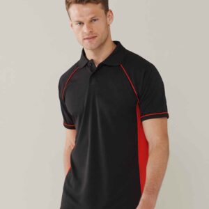 Finden + Hales Performance Panel Polo Shirt