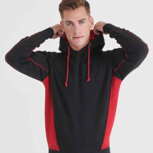 Finden + Hales Contrast Hooded Sweatshirt