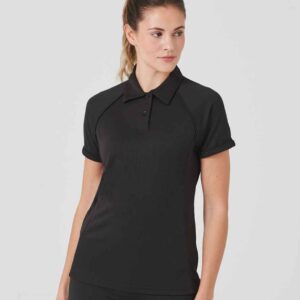 Finden + Hales Ladies Performance Piped Polo Shirt