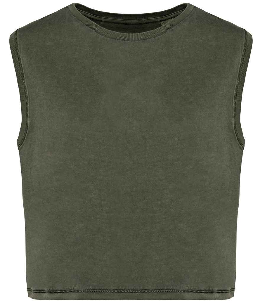Native Spirit Ladies Cropped Tank Top - Image 2