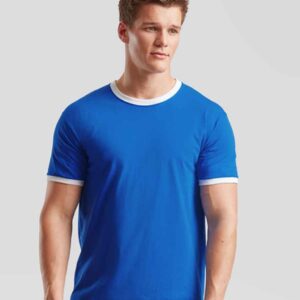 Fruit of the Loom Contrast Ringer T-Shirt