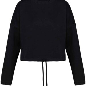 Native Spirit Ladies Oversized Cropped Sweatshirt