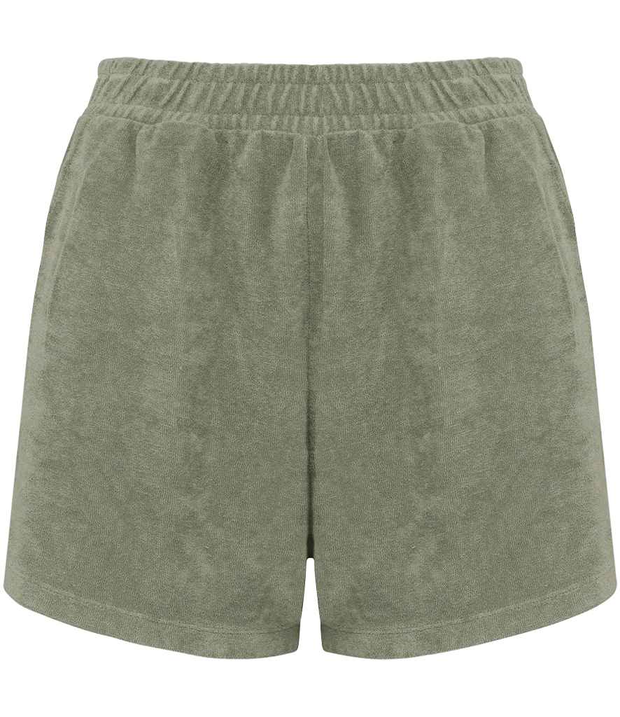 Native Spirit Ladies Terry Towel Shorts - Image 6