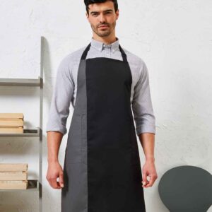 Premier Contrast Bib Apron