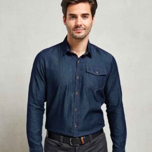 Premier Jeans Stitch Denim Shirt