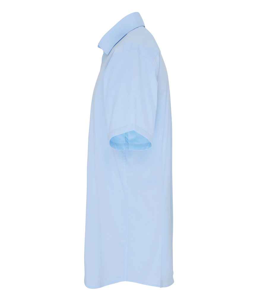 Premier Short Sleeve Stretch Fit Poplin Shirt - Image 12