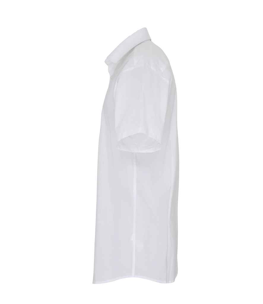 Premier Short Sleeve Stretch Fit Poplin Shirt - Image 11