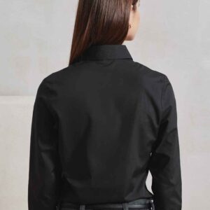 Premier Ladies Recyclight® Long Sleeve Poplin Shirt