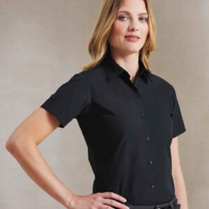 Premier Ladies Supreme Short Sleeve Poplin Shirt