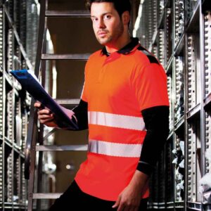 Portwest PW3 Hi-Vis Polo Shirt
