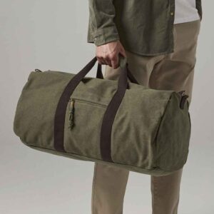 Quadra Vintage Canvas Holdall