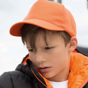 Result Kids Boston 5 Panel Printers Cap