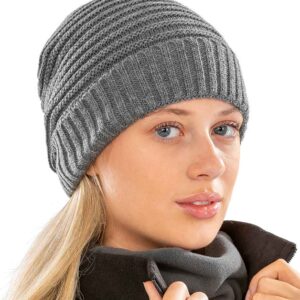 Result Braided Fleece Lined Hat