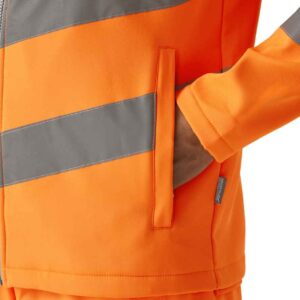 Regatta High Visibility Pro Contract Ablaze Soft Shell Jacket