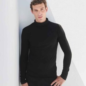 SF Clothing Feel Good Stretch Roll Neck Top