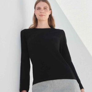 SF Clothing Ladies Feel Good Long Sleeve Stretch T-Shirt