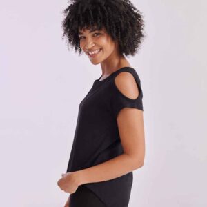 SF Clothing Ladies Drop Tail T-Shirt