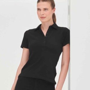 SF Clothing Ladies Stretch Piqué Polo Shirt