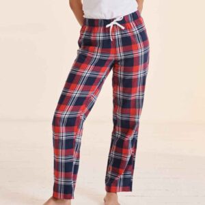 SF Clothing Ladies Tartan Lounge Pants