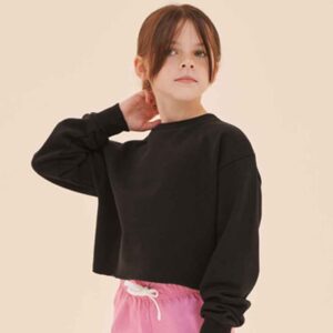 SF Clothing Kids Cropped Slounge Sweatshirt