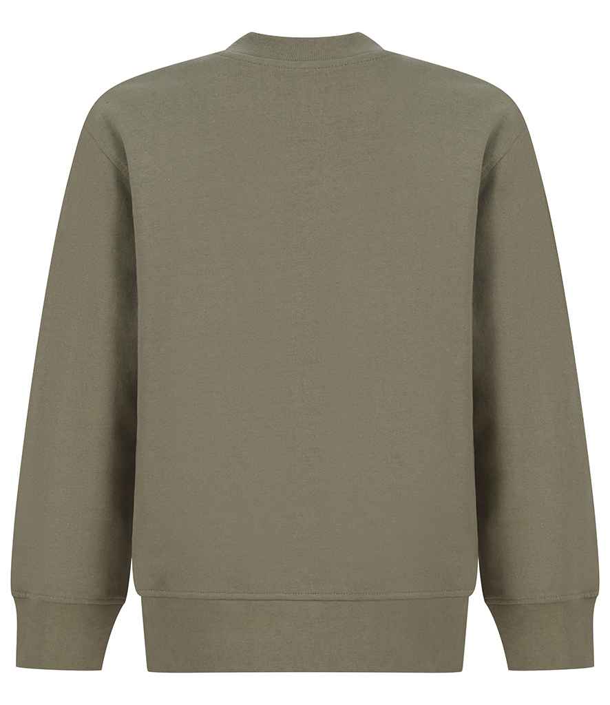 SF Clothing Kids Sustainable Fashion Curved Hem Sweatshirt - Image 11