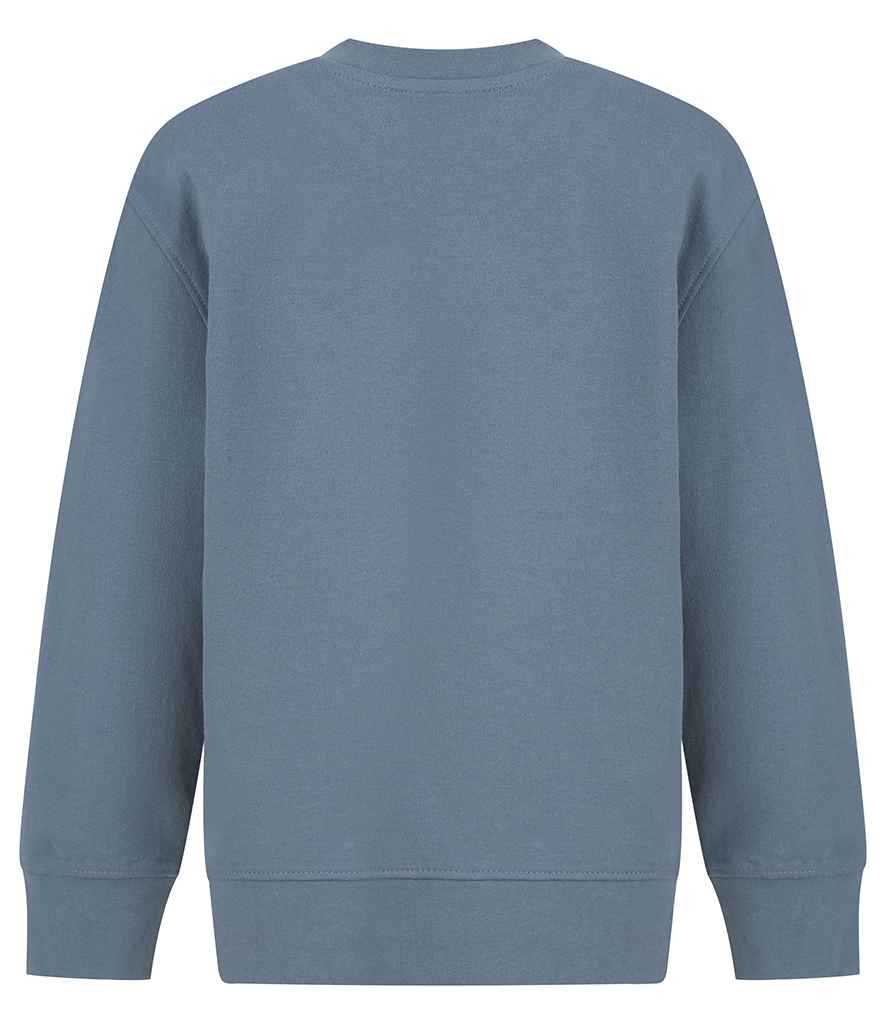 SF Clothing Kids Sustainable Fashion Curved Hem Sweatshirt - Image 10