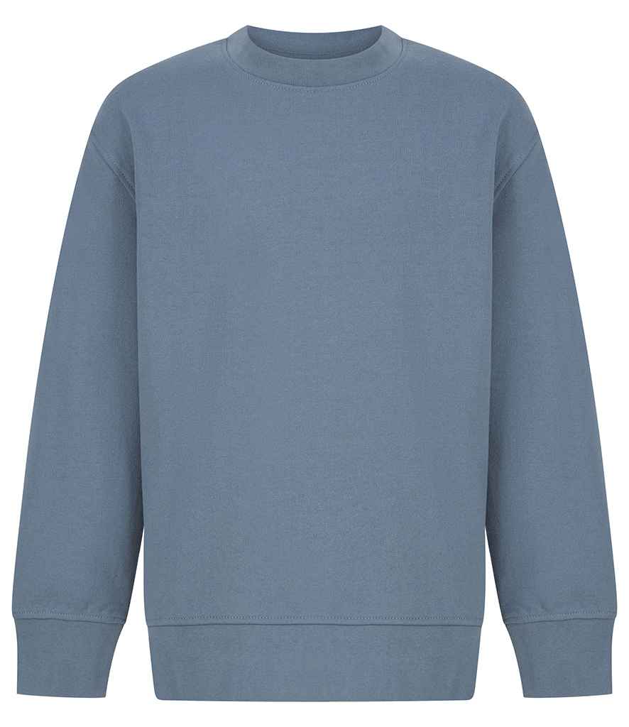 SF Clothing Kids Sustainable Fashion Curved Hem Sweatshirt - Image 5