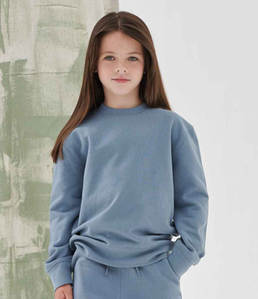 SF Clothing Kids Sustainable Fashion Curved Hem Sweatshirt - Image 2