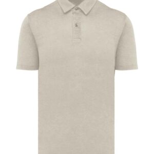 Spasso Knitted Linen Polo Shirt