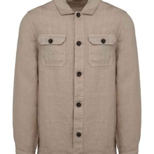 Spasso Linen Washed Overshirt