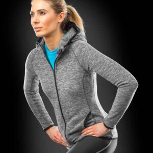 Spiro Ladies Micro Fleece Hoodie