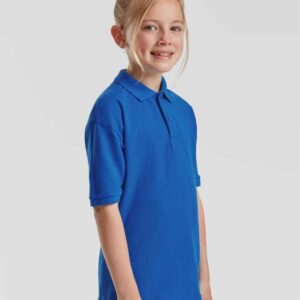 Fruit of the Loom Kids Poly/Cotton Piqué Polo Shirt