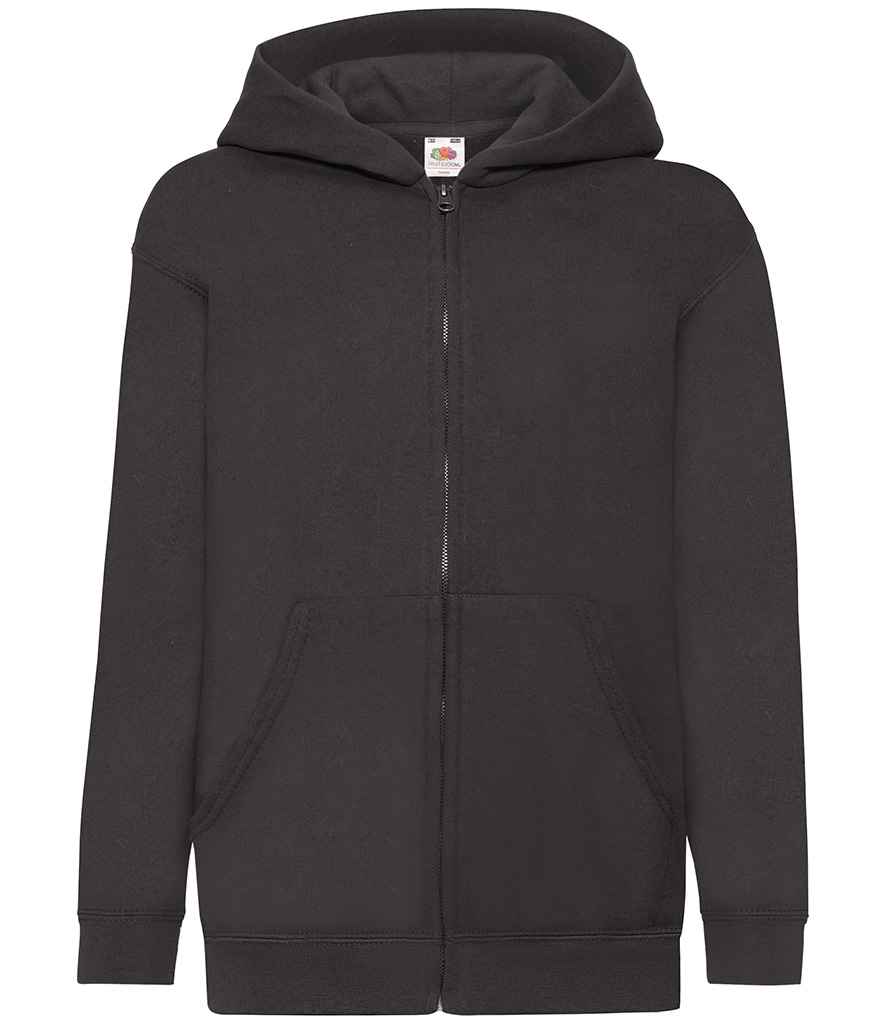 Fruit of the Loom Kids Classic Zip Hooded Sweatshirt - Image 3