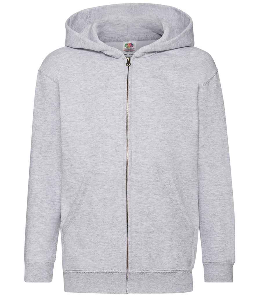 Fruit of the Loom Kids Classic Zip Hooded Sweatshirt - Image 8