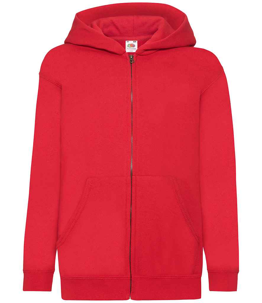 Fruit of the Loom Kids Classic Zip Hooded Sweatshirt - Image 9