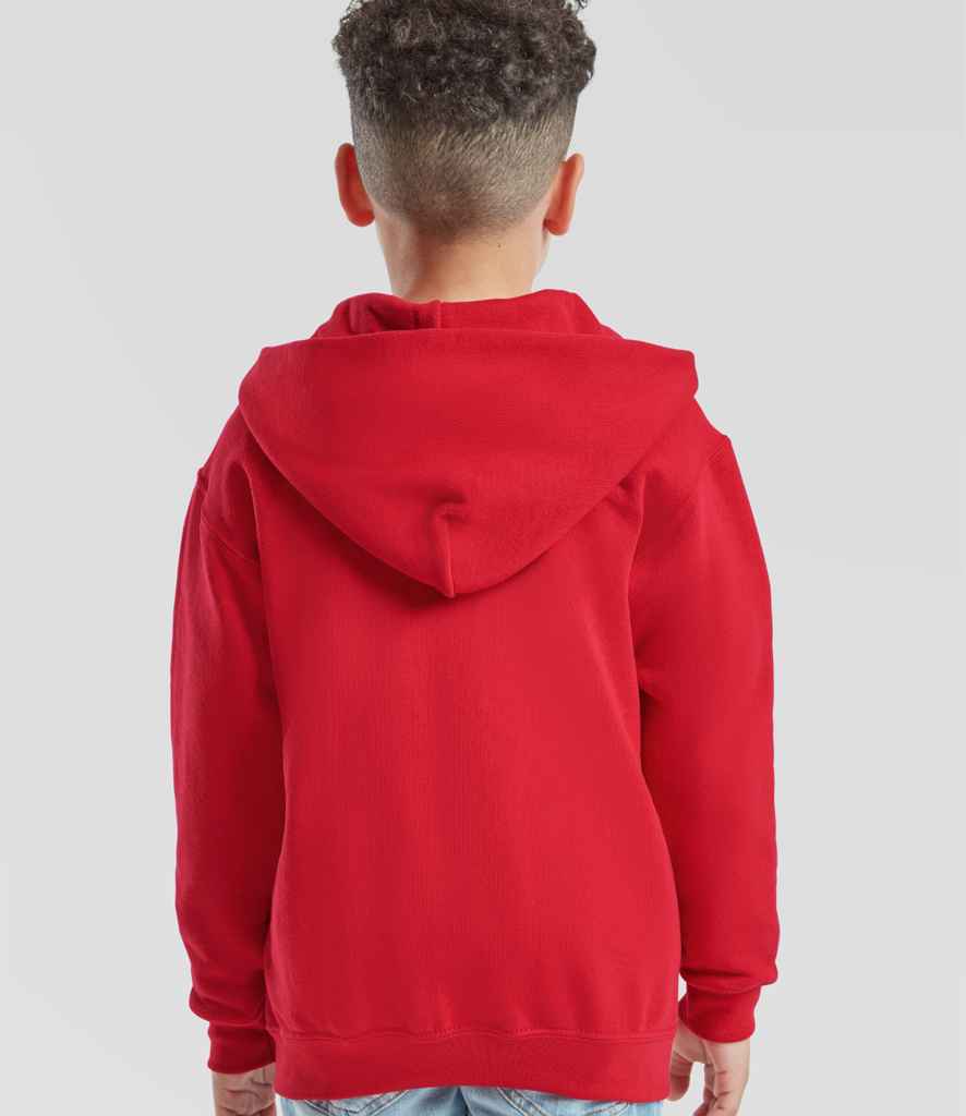 Fruit of the Loom Kids Classic Zip Hooded Sweatshirt - Image 2