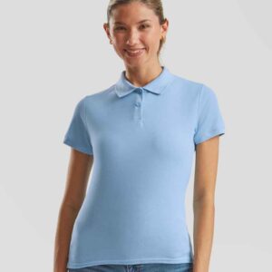 Fruit of the Loom Lady Fit Piqué Polo Shirt