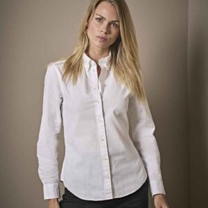 Tee Jays Ladies Perfect Long Sleeve Oxford Shirt