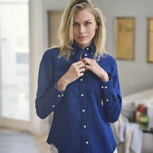 Tee Jays Ladies Long Sleeve Casual Twill Shirt