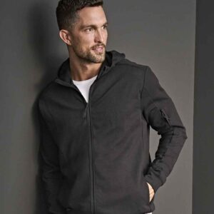 Tee Jays Athletic Hooded Full Zip Sweat Jacket