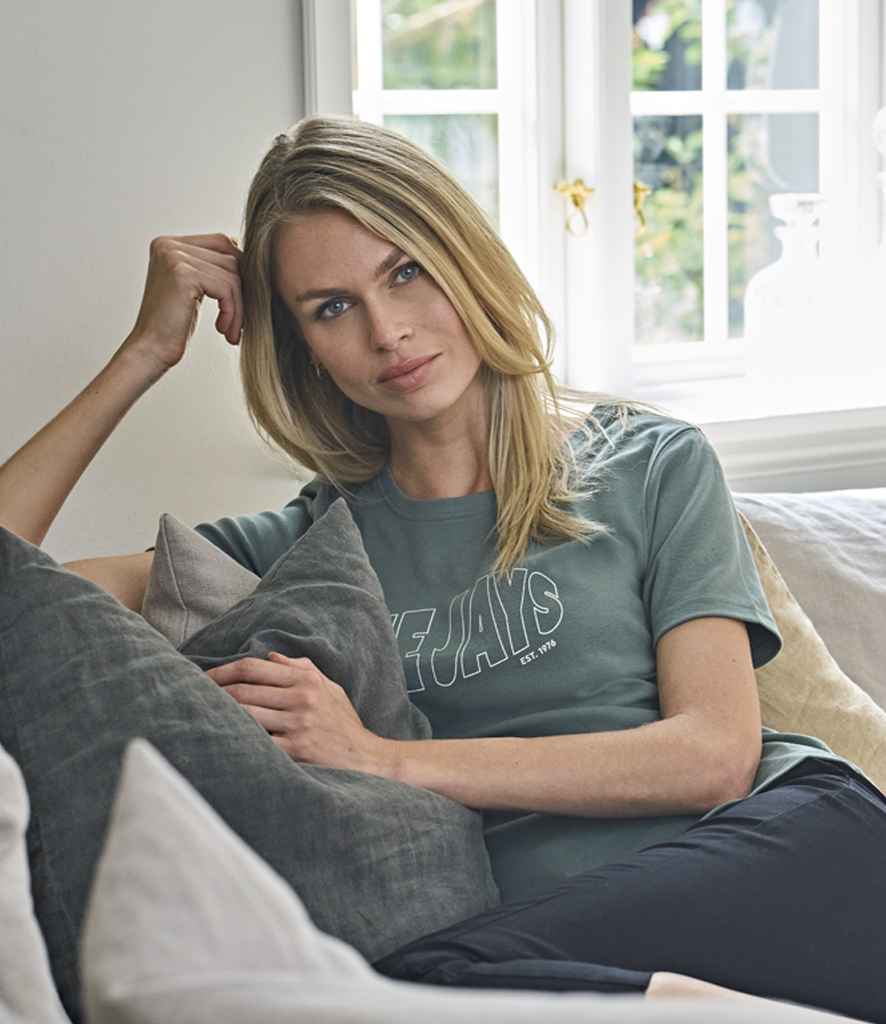 Tee Jays Ladies Interlock T-Shirt - Image 2