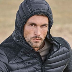 Tee Jays Crossover Hooded Padded Outdoor Jacket