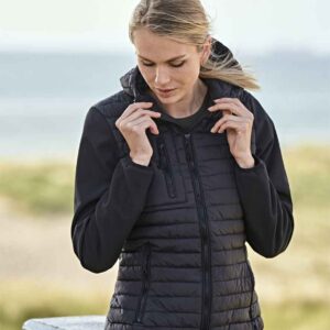 Tee Jays Ladies Crossover Hooded Jacket